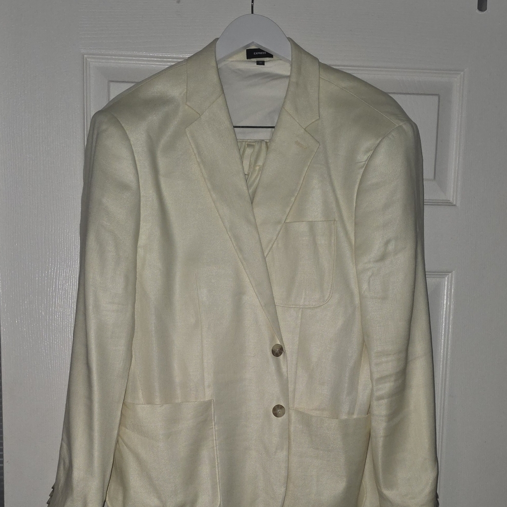 Express Cream Men's Suit